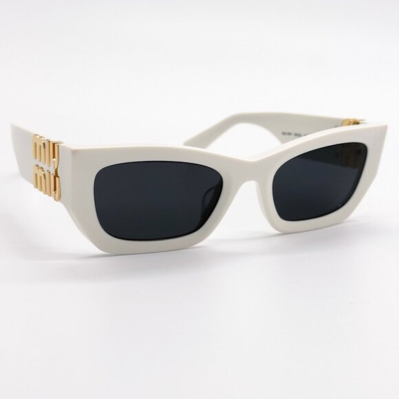 NEW MIU MIU SUNGLASSES MU09WS 1425S0 WHITE WOMEN MU 09WS SMU 09W main image 8